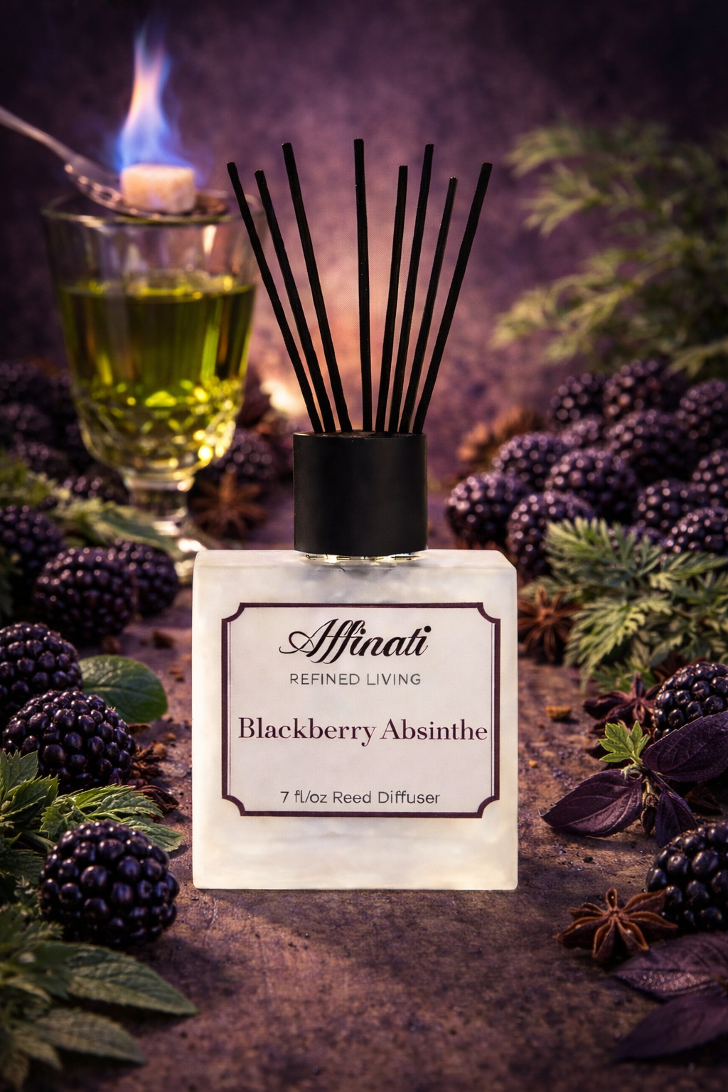 Blackberry Absinthe Reed Diffuser