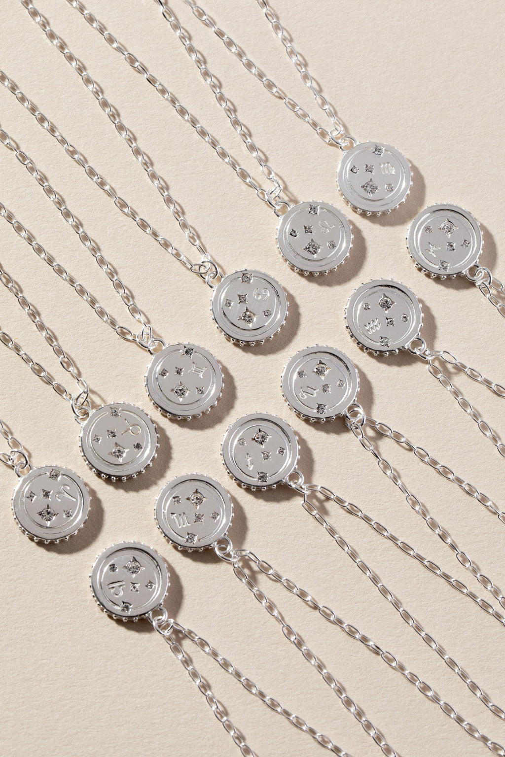 Libra Zodiac Precious Necklace