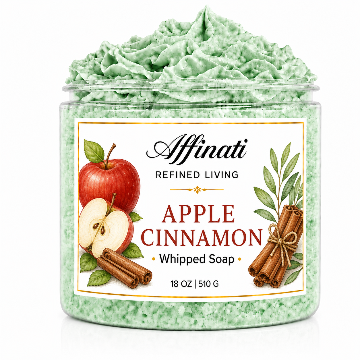 Apple Cinnamon Whipped Soap