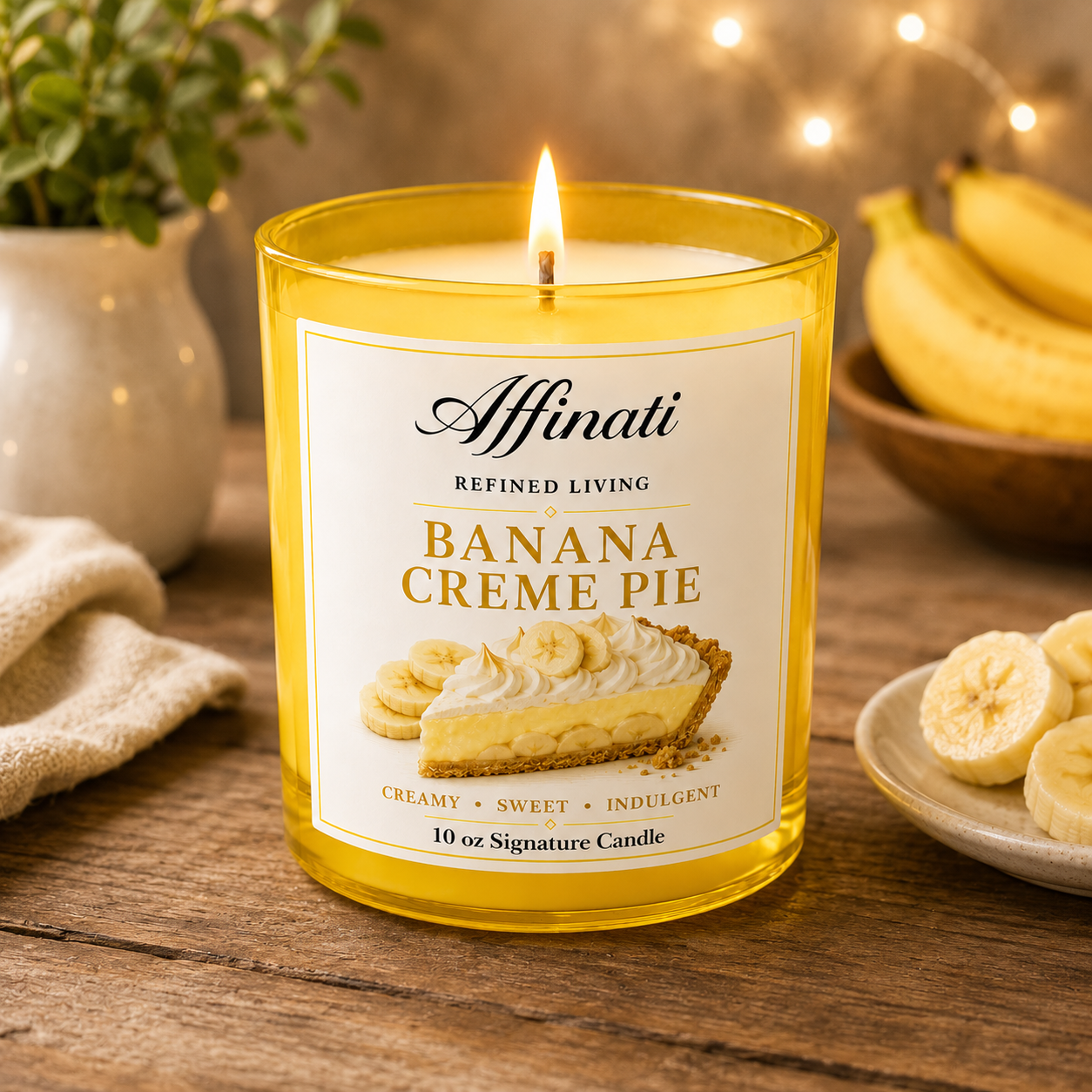 Banana Creme Pie Signature Candle