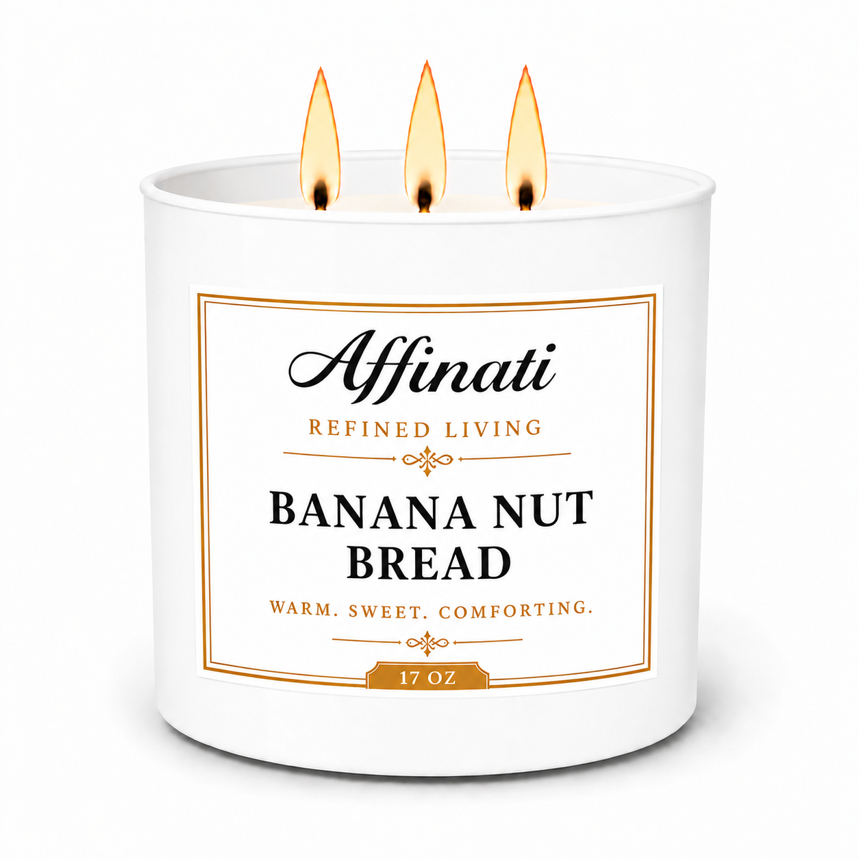 Banana Nut Bread 3-Wick Candle