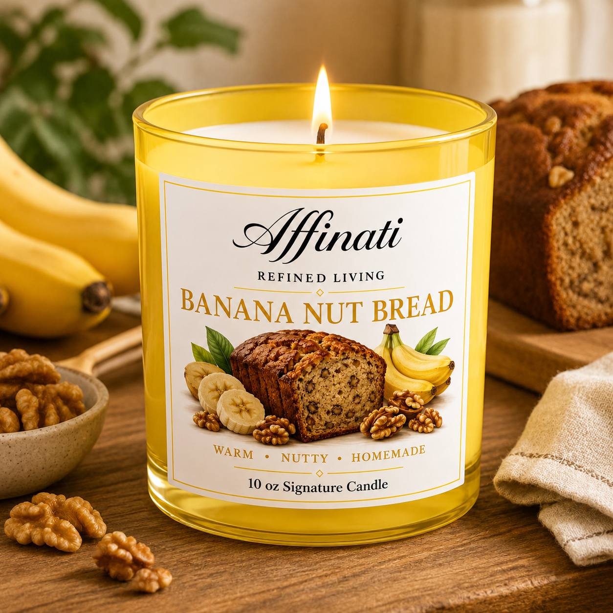 Banana Nut Bread Signature Candle
