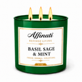 Basil Sage & Mint 3-Wick Candle