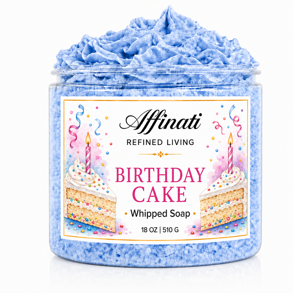 Birthday Cake Whipped Soap