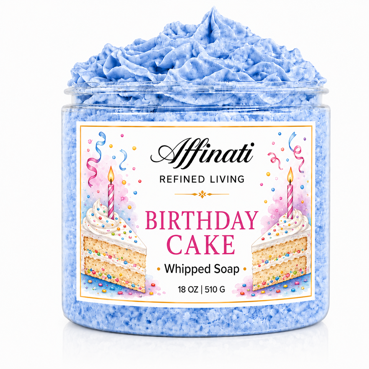 Birthday Cake Whipped Soap
