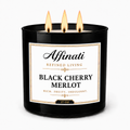 Black Cherry Merlot 3-Wick Candle