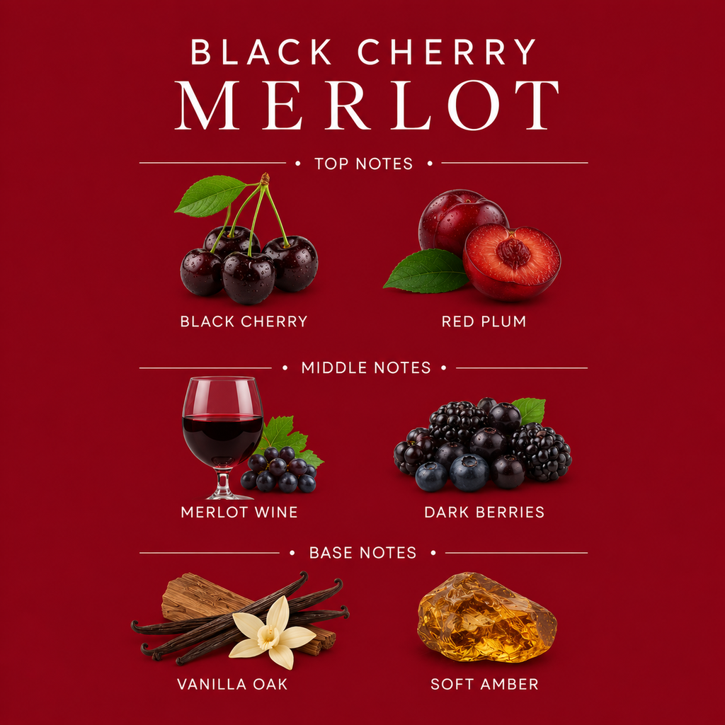 Black Cherry Merlot Body Lotion – Hydrating Moisturizer (10 OZ)