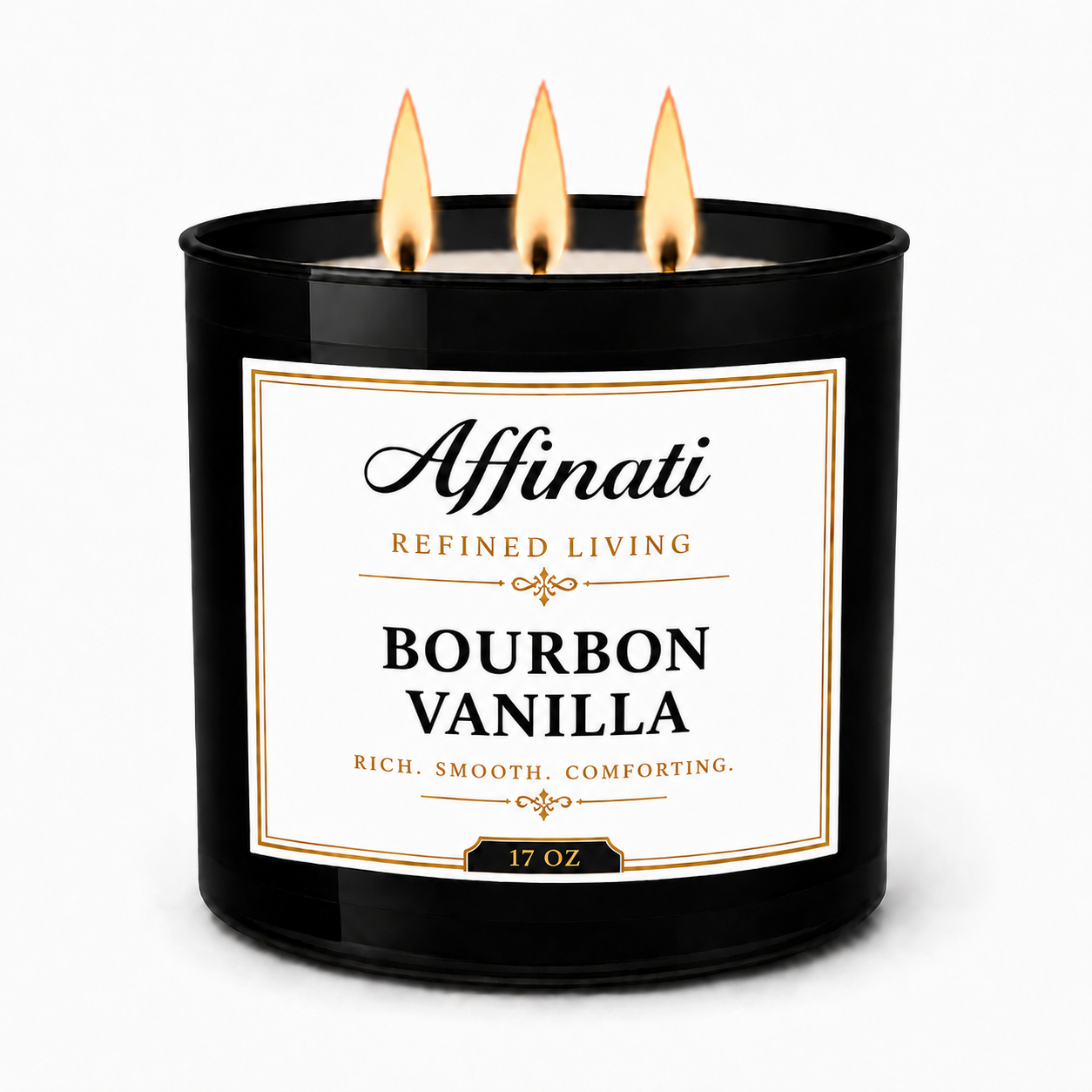 Bourbon Vanilla 3-Wick Candle