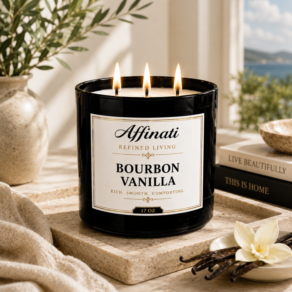 Bourbon Vanilla 3-Wick Candle