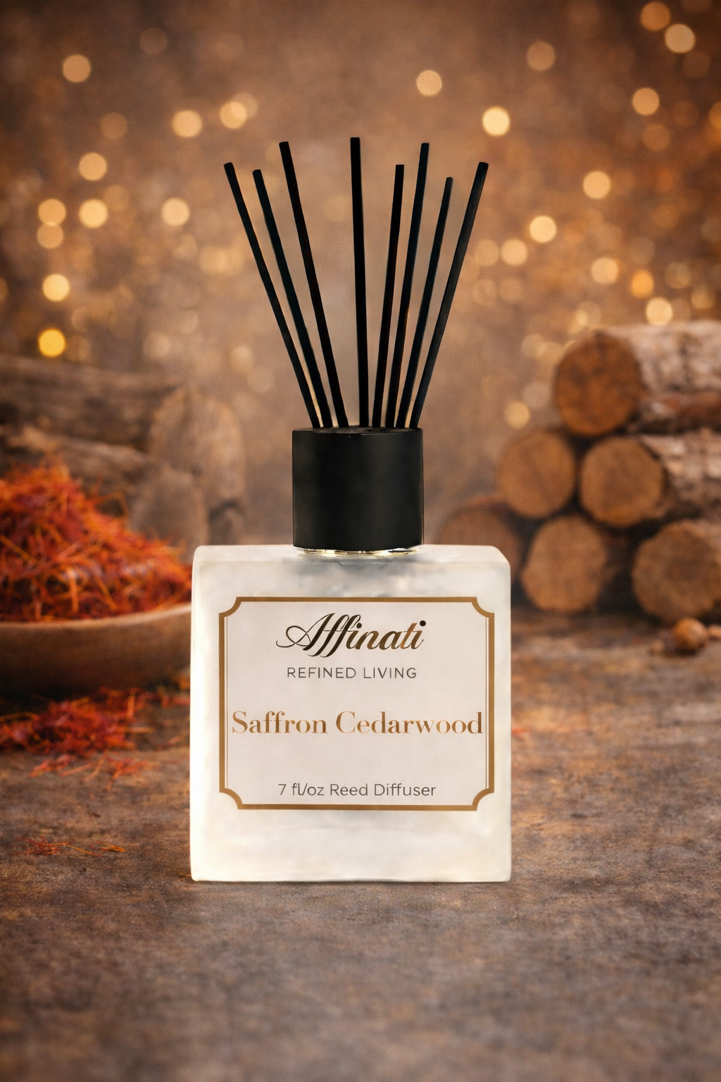 Saffron Cedarwood Reed Diffuser