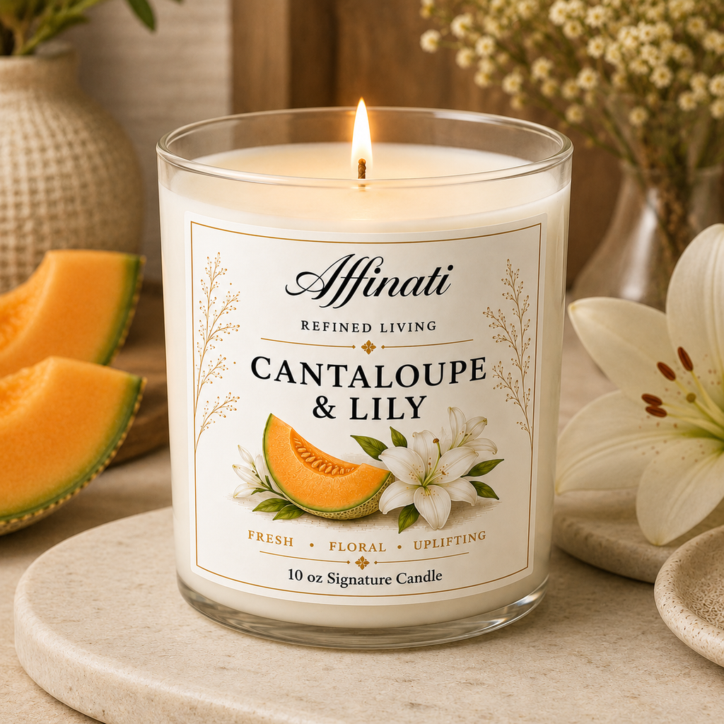 Cantaloupe & Lily Signature Candle