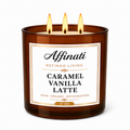 Caramel Vanilla Latte 3-Wick Candle