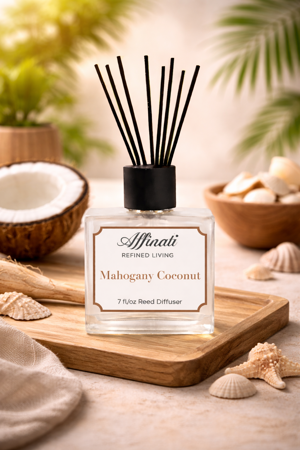 Mahogany Coconut Reed Diffuser