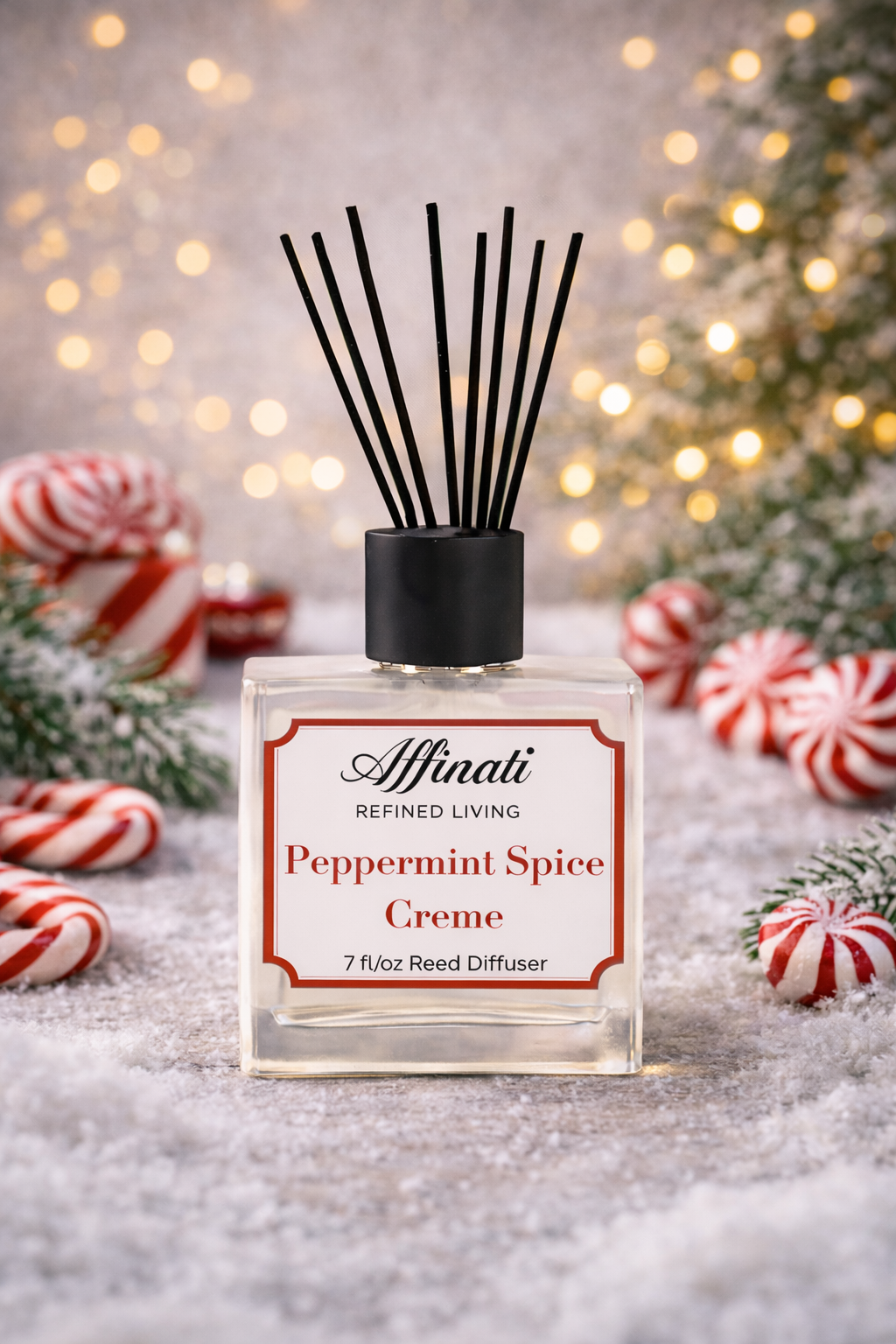Peppermint Spice Creme Reed Diffuser