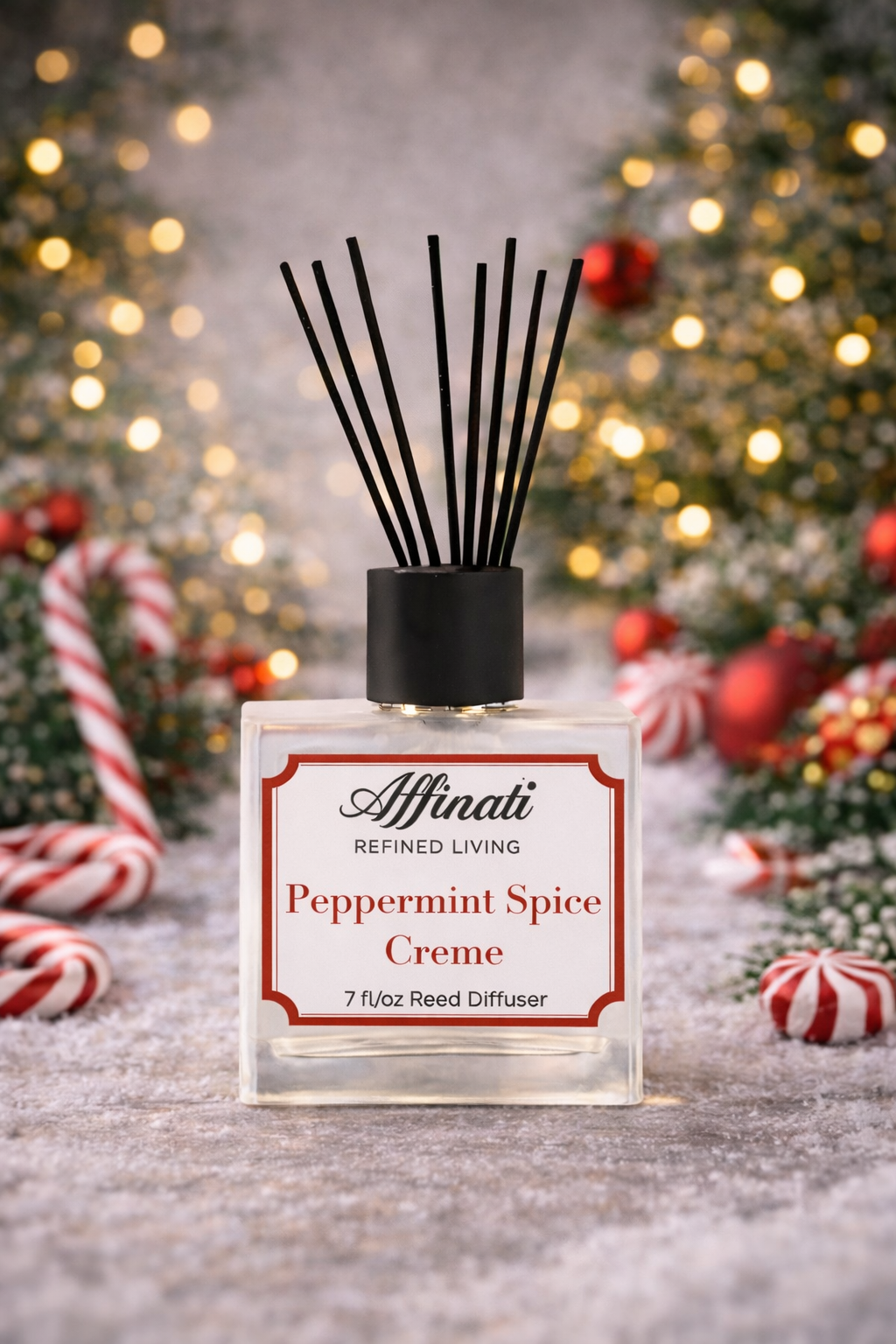 Peppermint Spice Creme Reed Diffuser