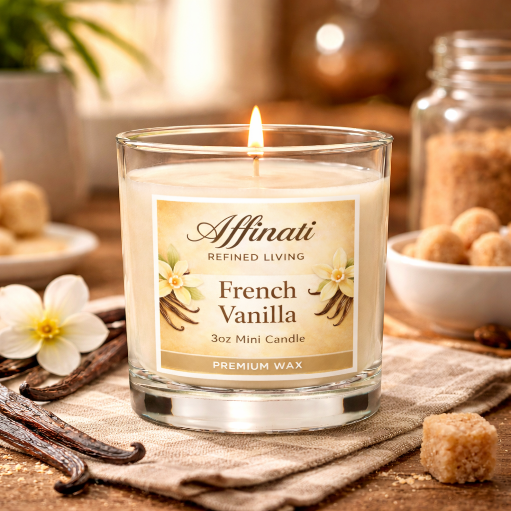 French Vanilla Mini Candle