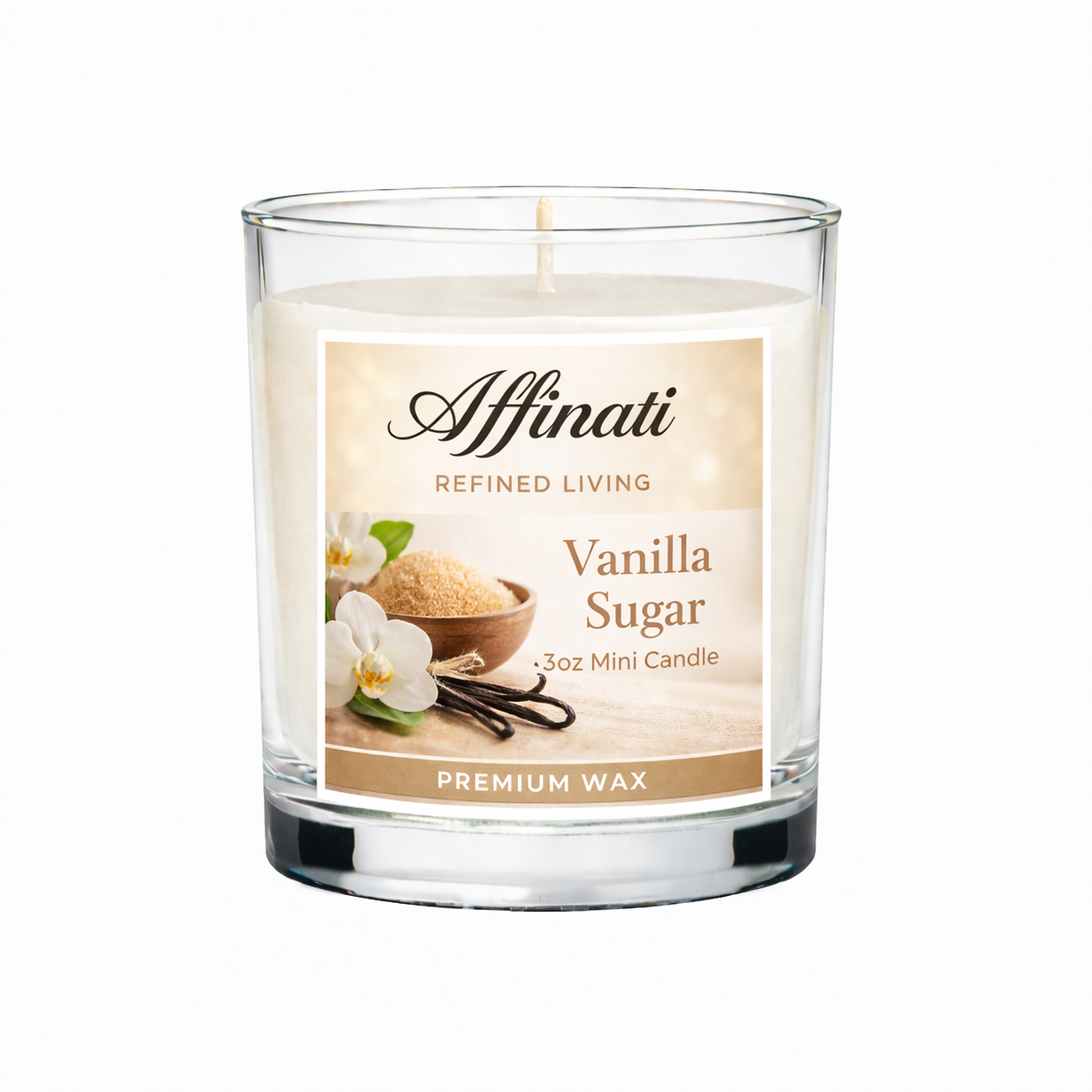 Vanilla Sugar Mini Candle
