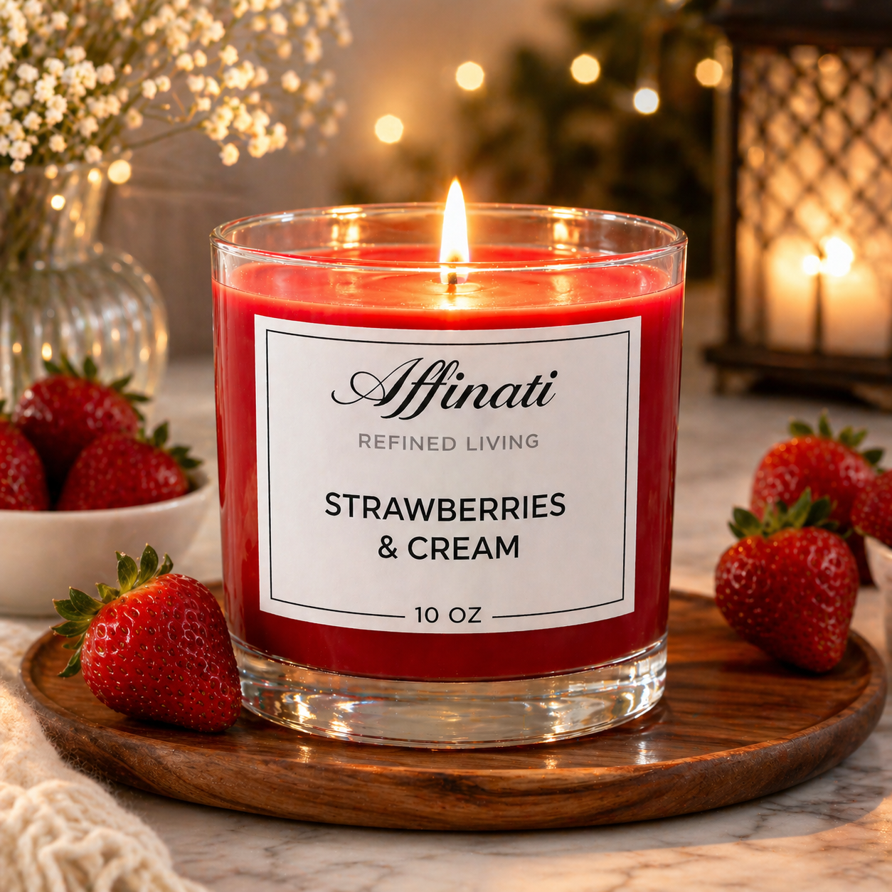 Strawberries & Cream Original Candle