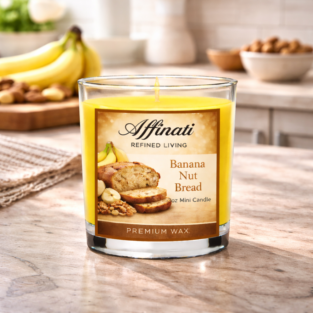 Banana Nut Bread Mini Candle