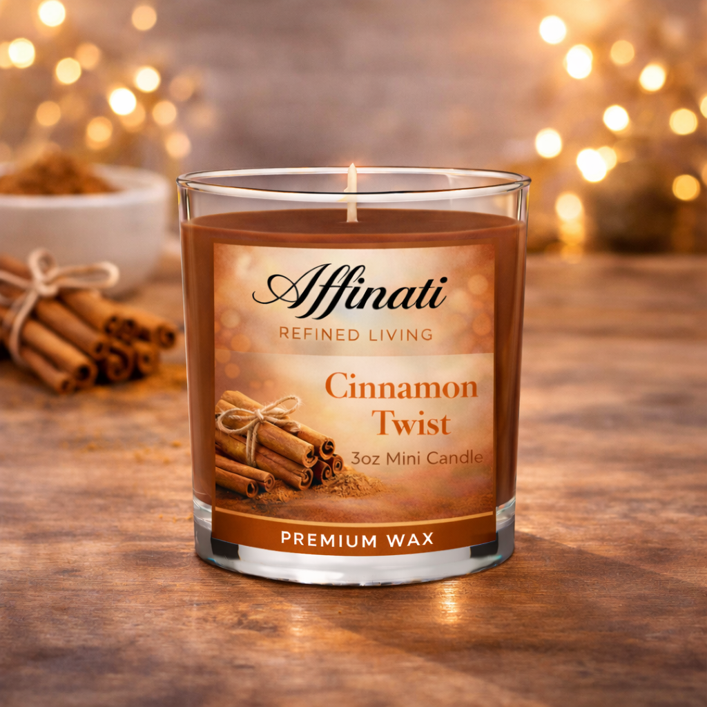 Cinnamon Twist Mini Candle