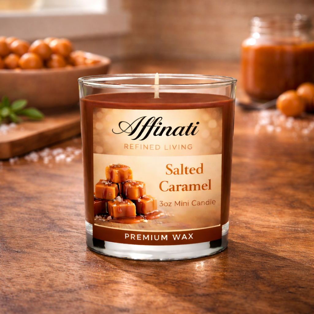 Salted Caramel Mini Candle