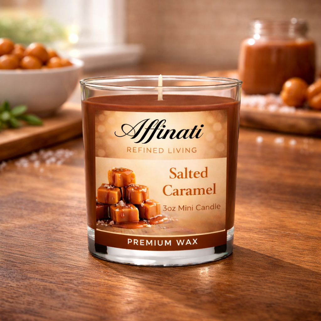 Salted Caramel Mini Candle