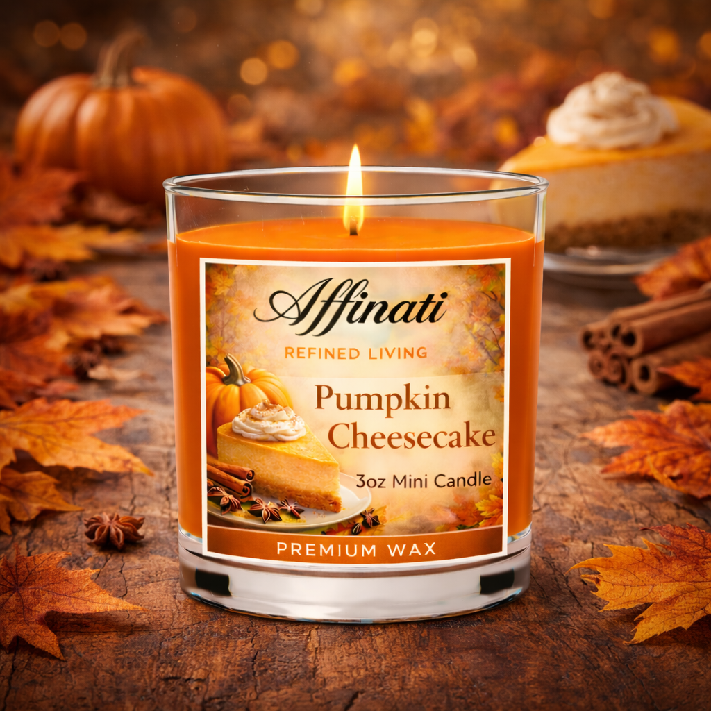 Pumpkin Cheesecake Mini Candle