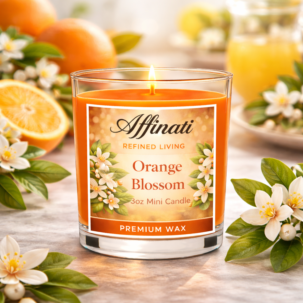 Orange Blossom Mini Candle