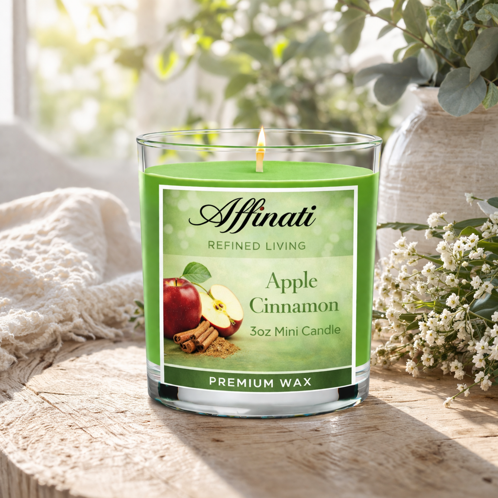 Apple Cinnamon Mini Candle