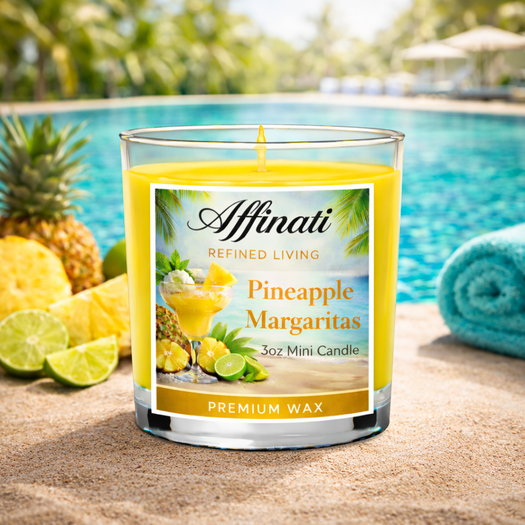 Pineapple Margaritas Mini Candle