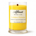 Golden Paloma Wooden Wick Candle – Luxury 21 oz Soy Blend | Affinati