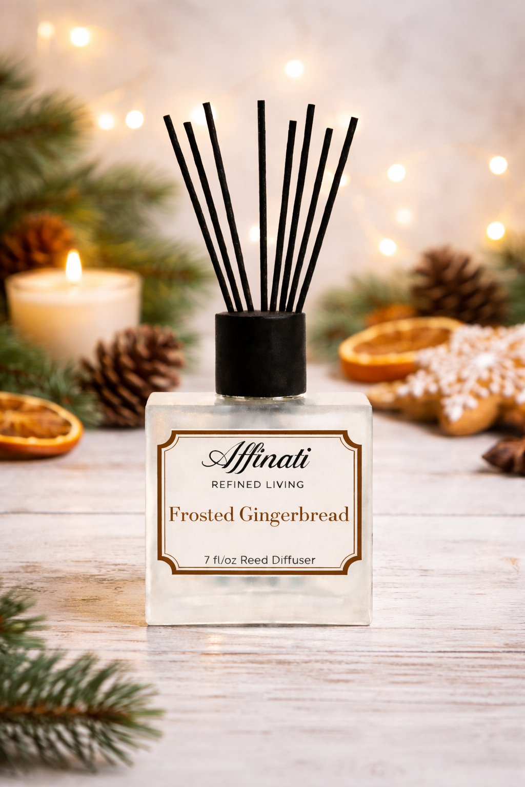 Frosted Gingerbread Reed Diffuser
