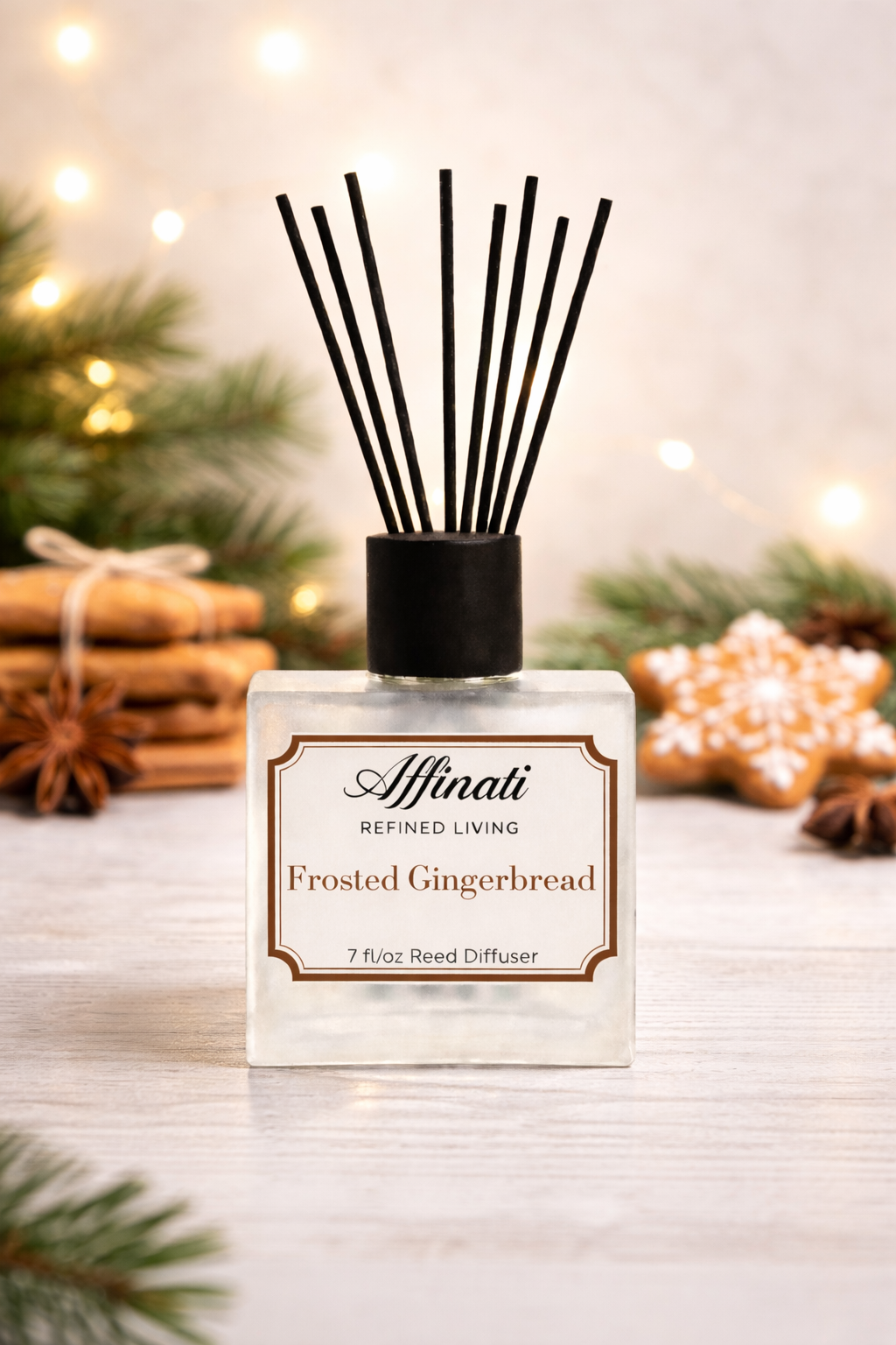 Frosted Gingerbread Reed Diffuser