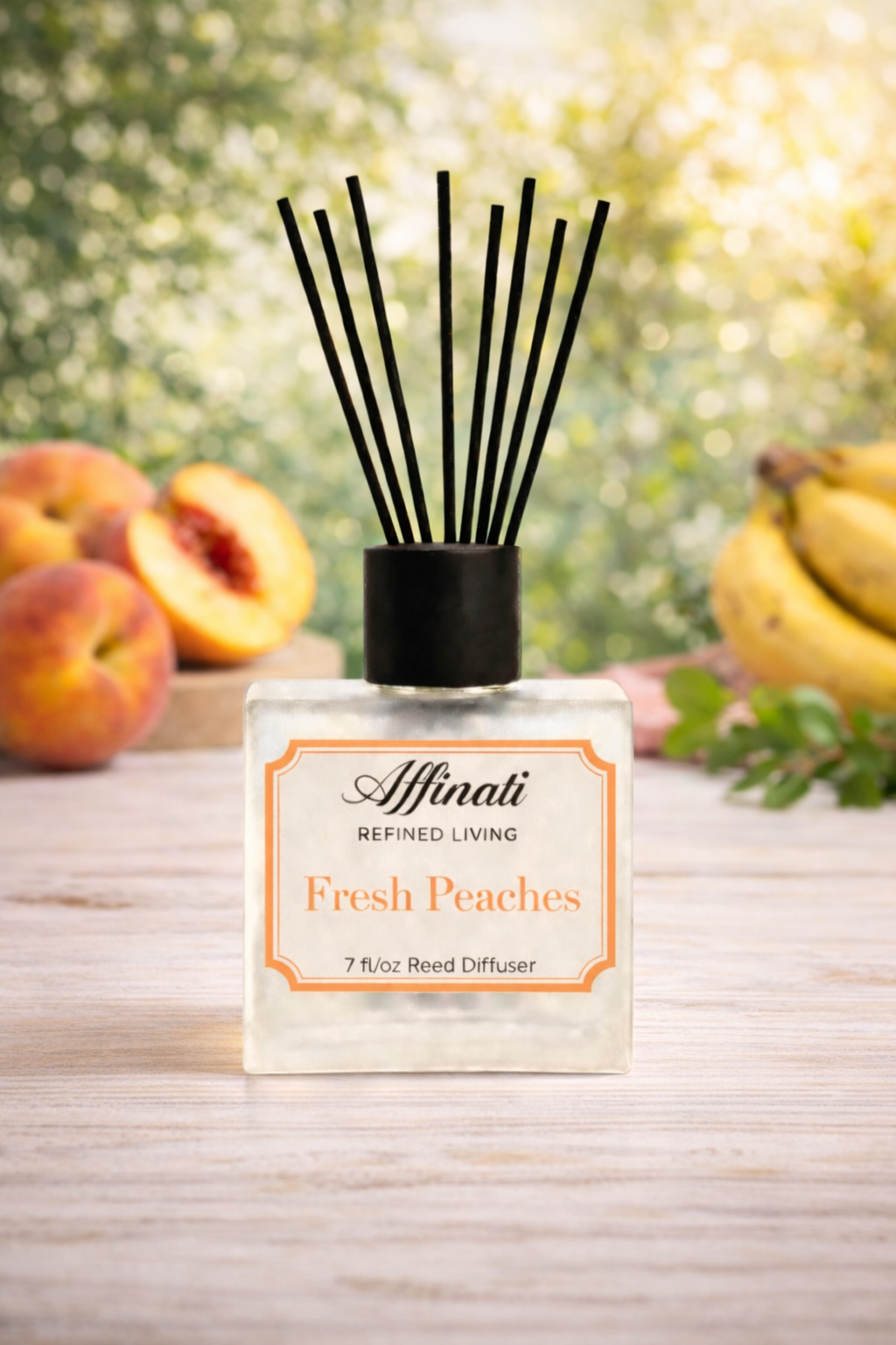 Fresh Peaches Reed Diffuser