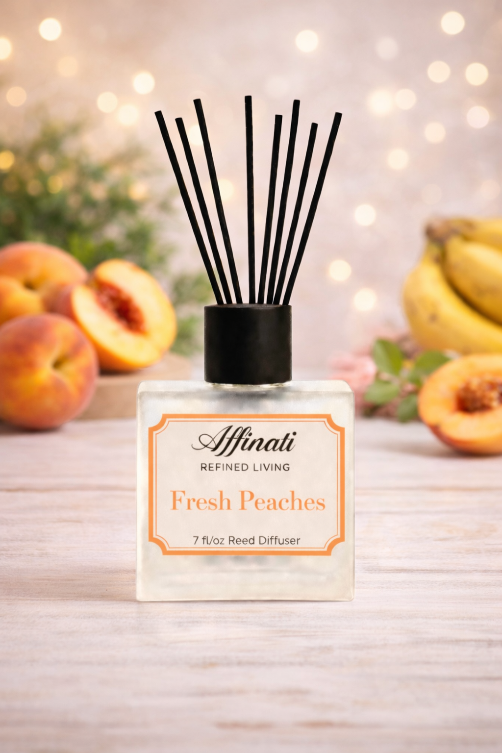 Fresh Peaches Reed Diffuser