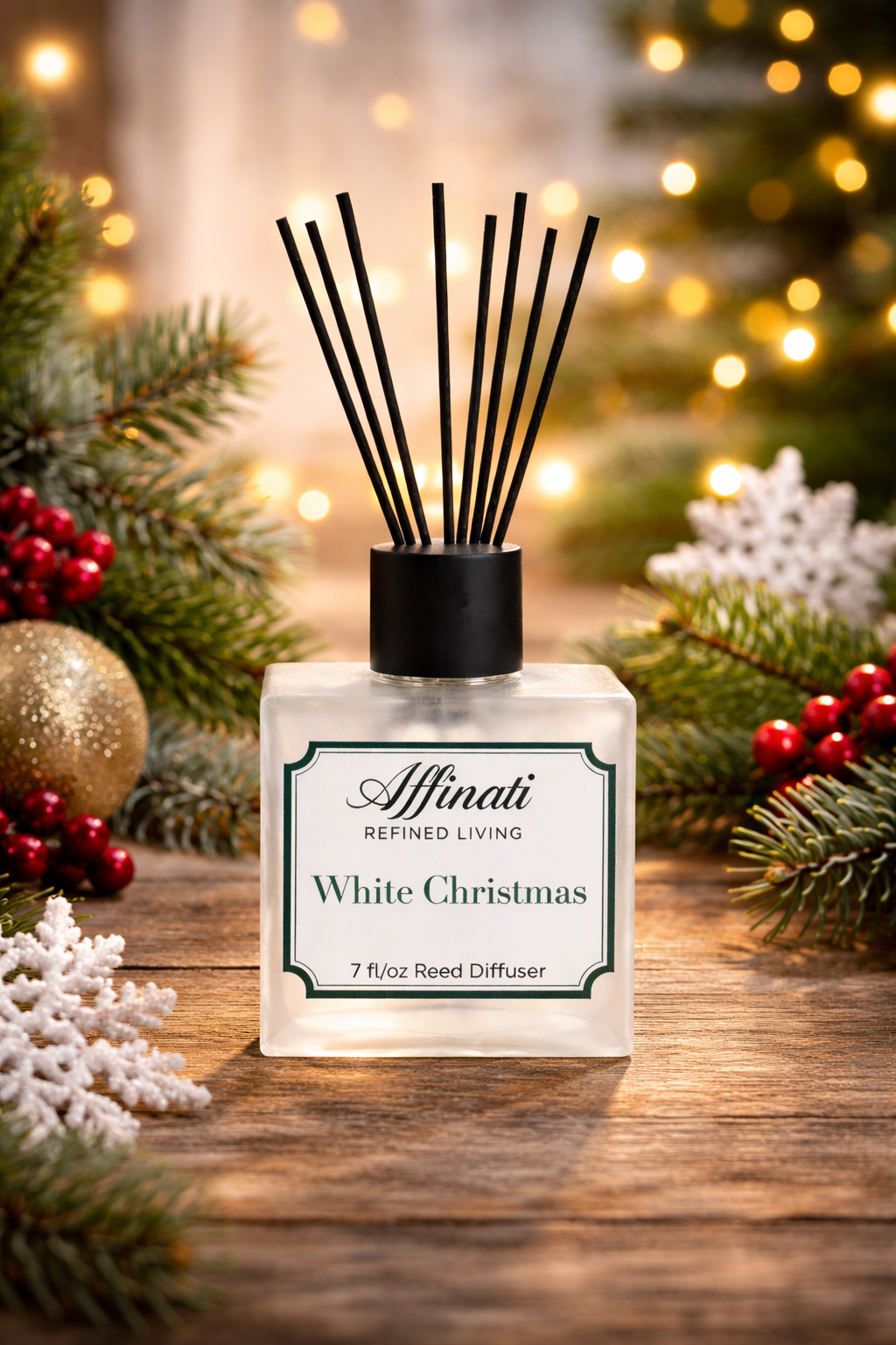 White Christmas Reed Diffuser