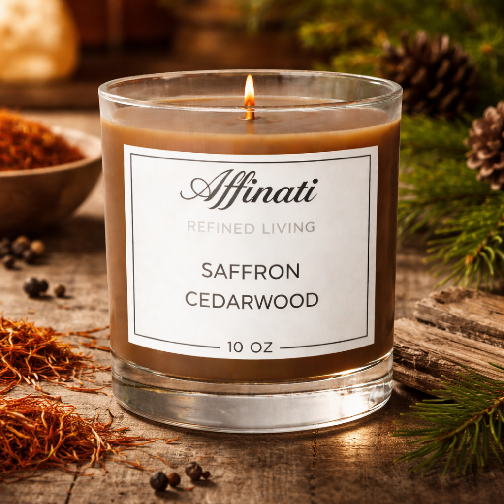 Saffron Cedarwood Original Candle