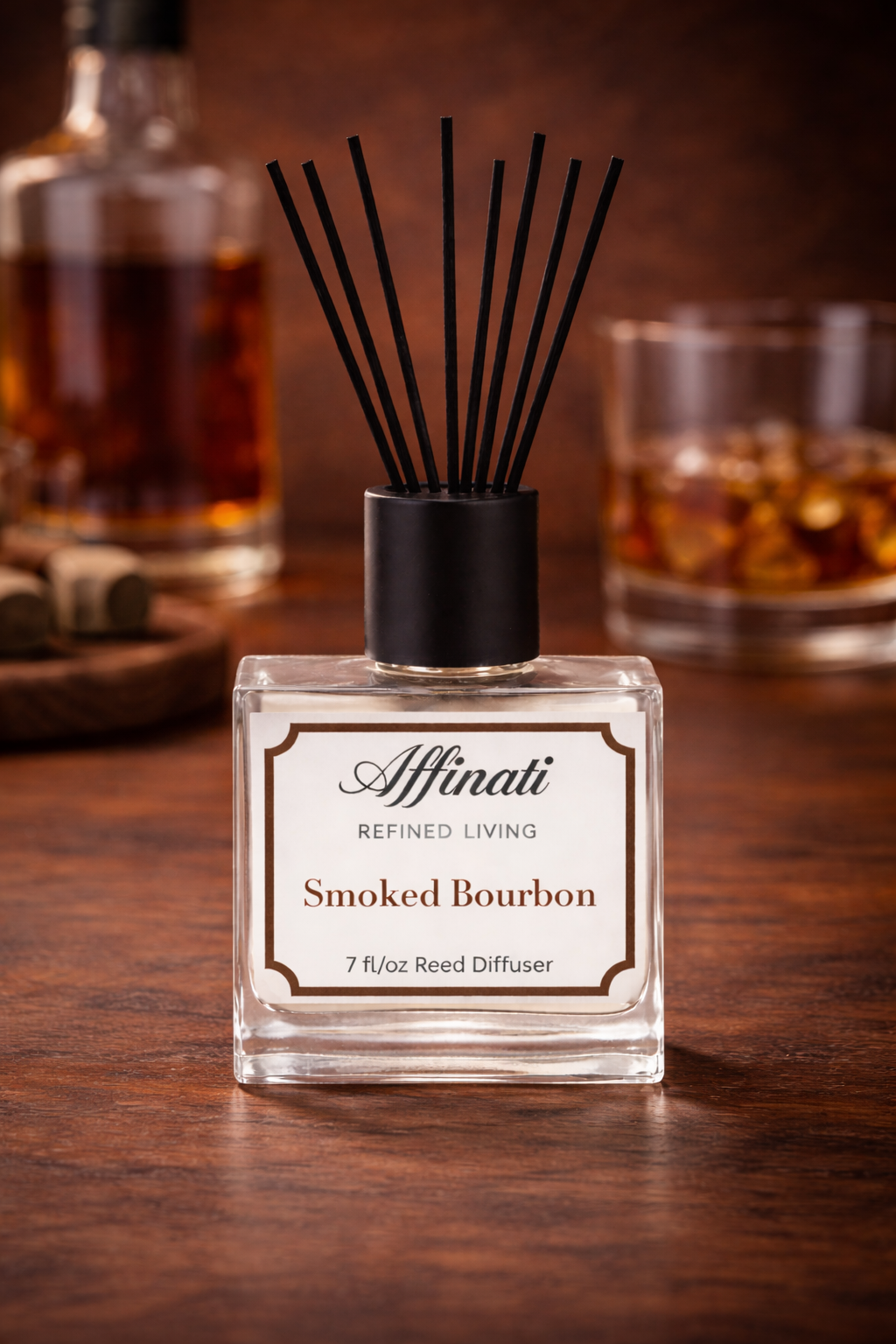 Smoked Bourbon Reed Diffuser