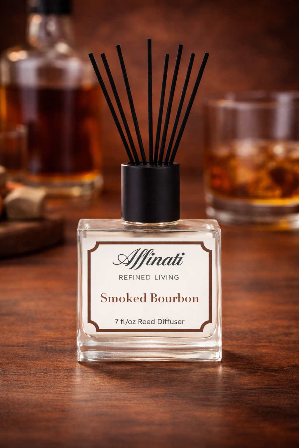 Smoked Bourbon Reed Diffuser