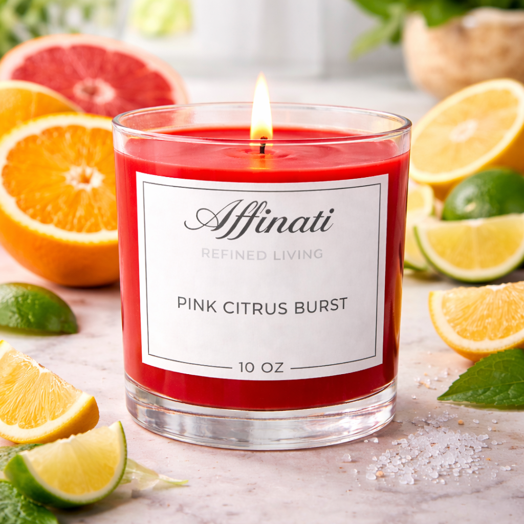 Pink Citrus Burst Original Candle