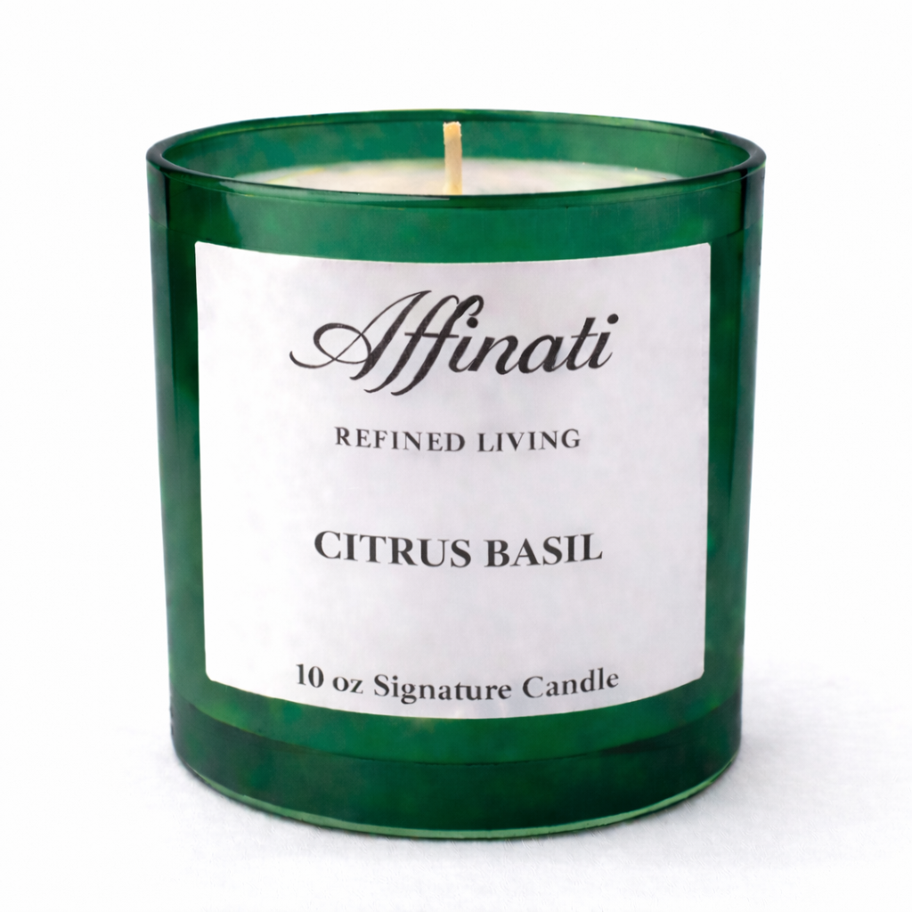 Citrus Basil Signature Candle