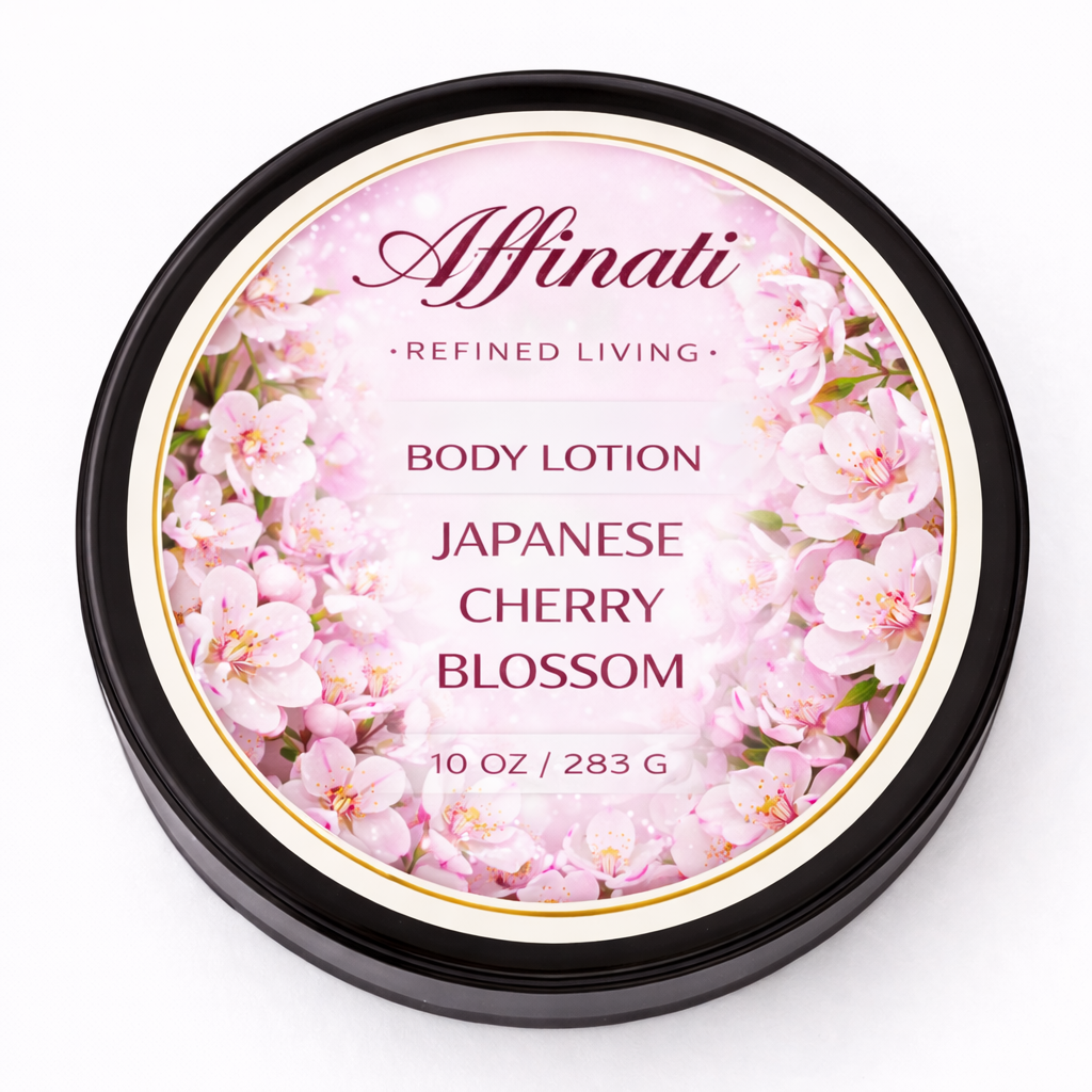 Japanese Cherry Blossom Body Lotion – Hydrating Moisturizer (10 OZ)