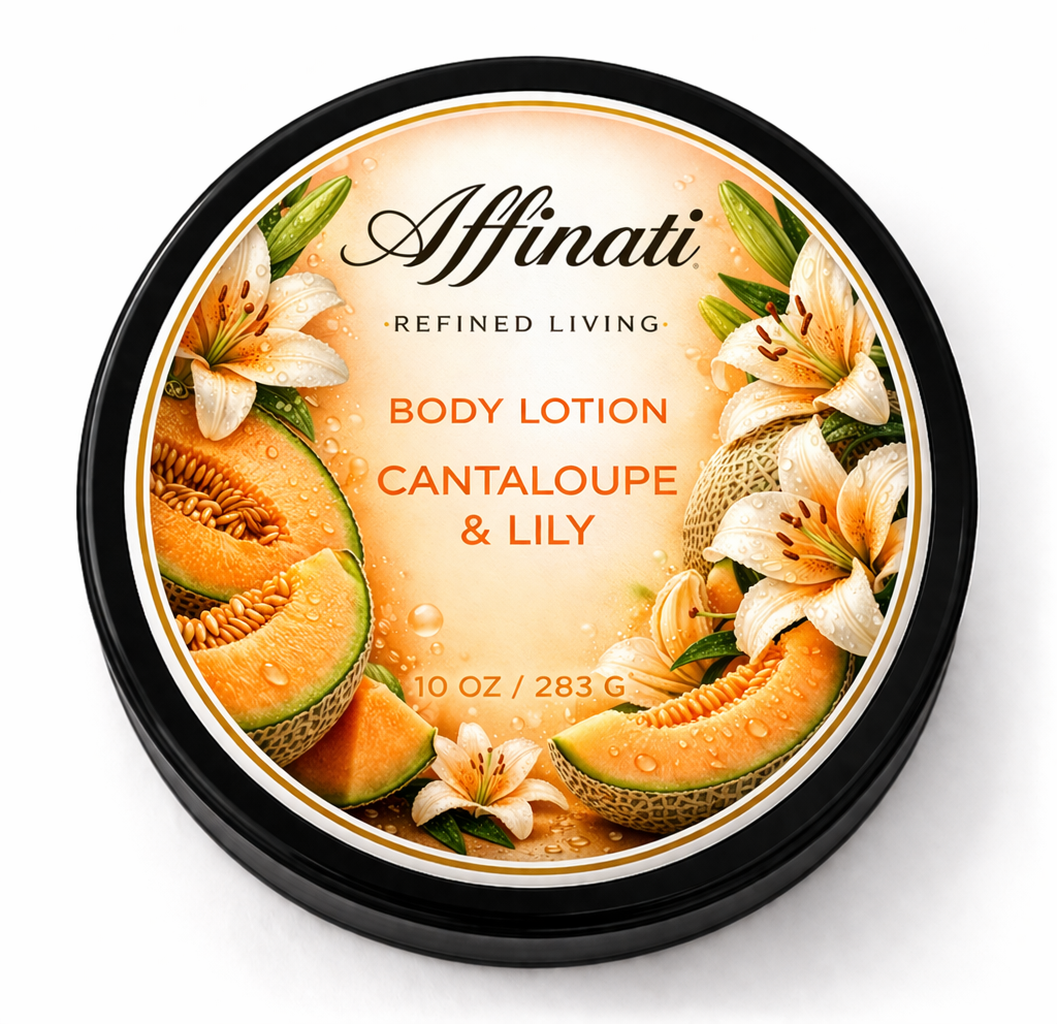 Cantaloupe & Lily Body Lotion – Hydrating Moisturizer (10 OZ)