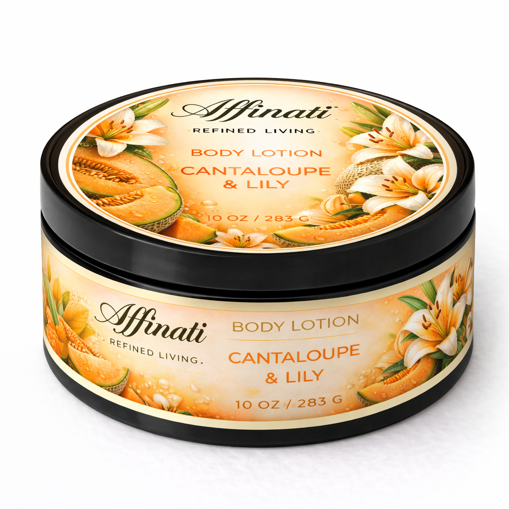 Cantaloupe & Lily Body Lotion – Hydrating Moisturizer (10 OZ)