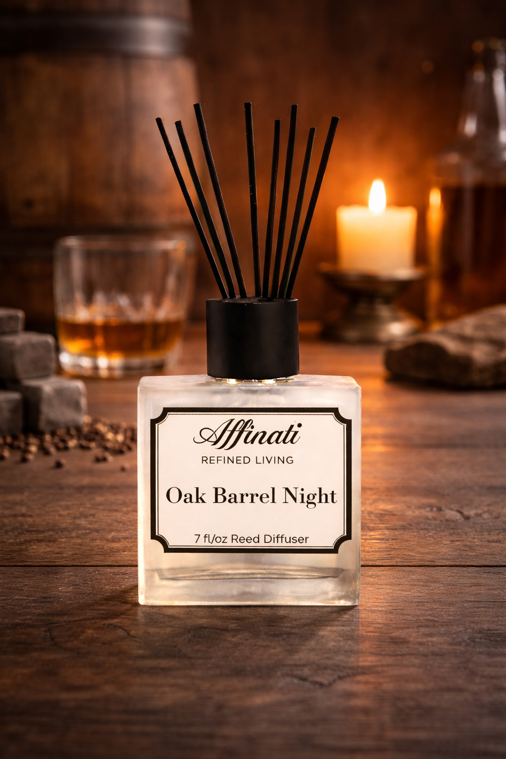 Oak Barrel Night Reed Diffuser