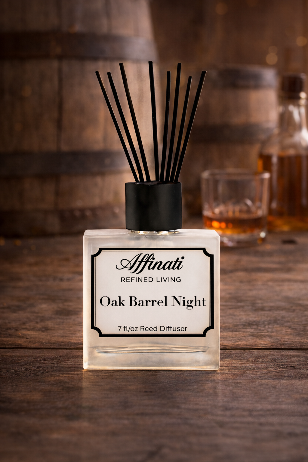 Oak Barrel Night Reed Diffuser