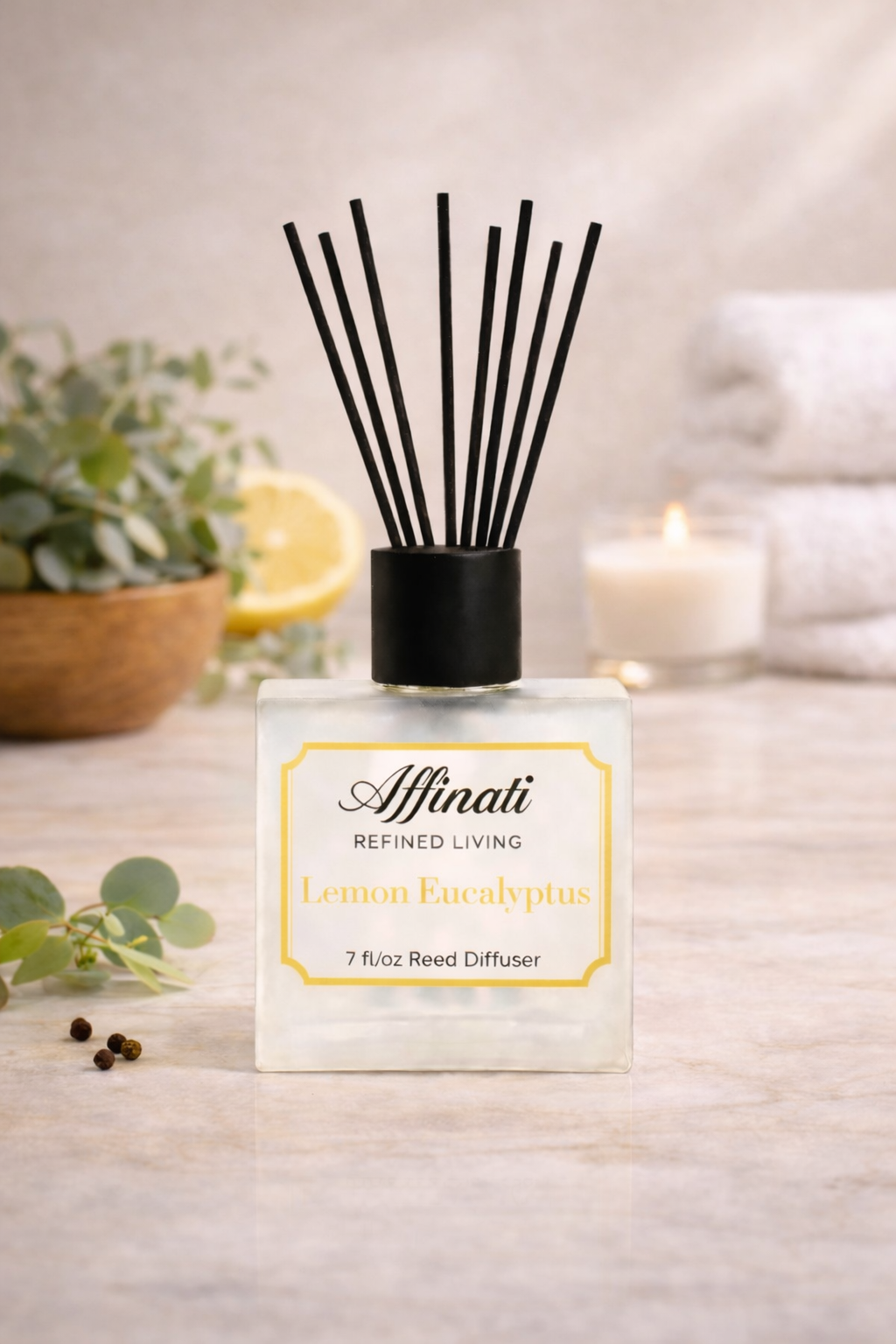 Lemon Eucalyptus Reed Diffuser