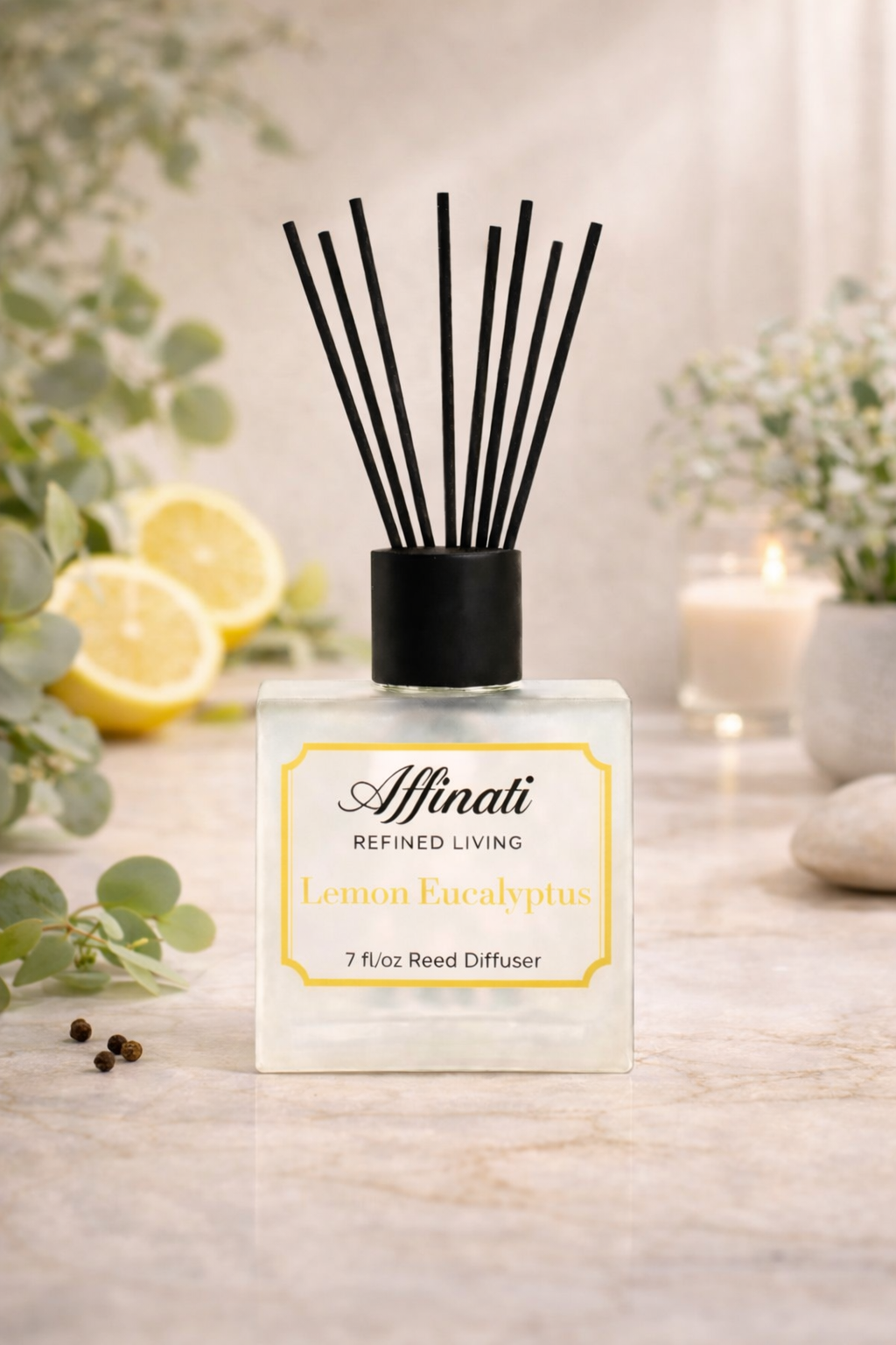 Lemon Eucalyptus Reed Diffuser