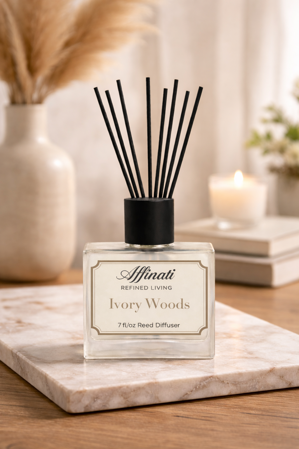Ivory Woods Reed Diffuser