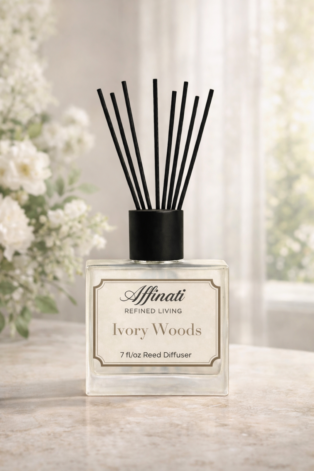 Ivory Woods Reed Diffuser